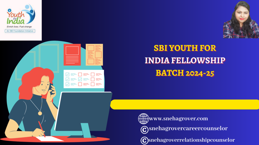 SBI YOUTH FOR INDIA FELLOWSHIP BATCH 2024-25 SALARY UP TO RS 60K