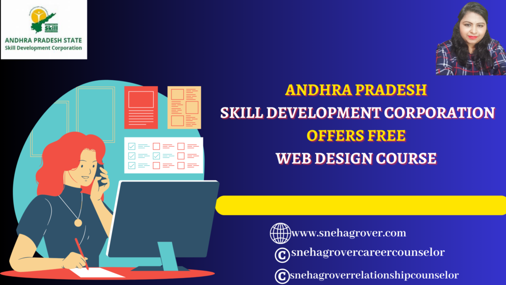 ANDHRA PRADESH SKILL DEVELOPMENT CORPORATION OFFERS FREE WEB DESIGN COURSE