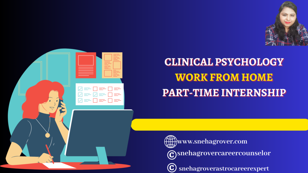 CLINICAL PSYCHOLOGY WORK FROM HOME PART-TIME INTERNSHIP